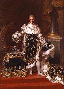 unknow artist Portrait of the King Charles X of France in his coronation robes painting